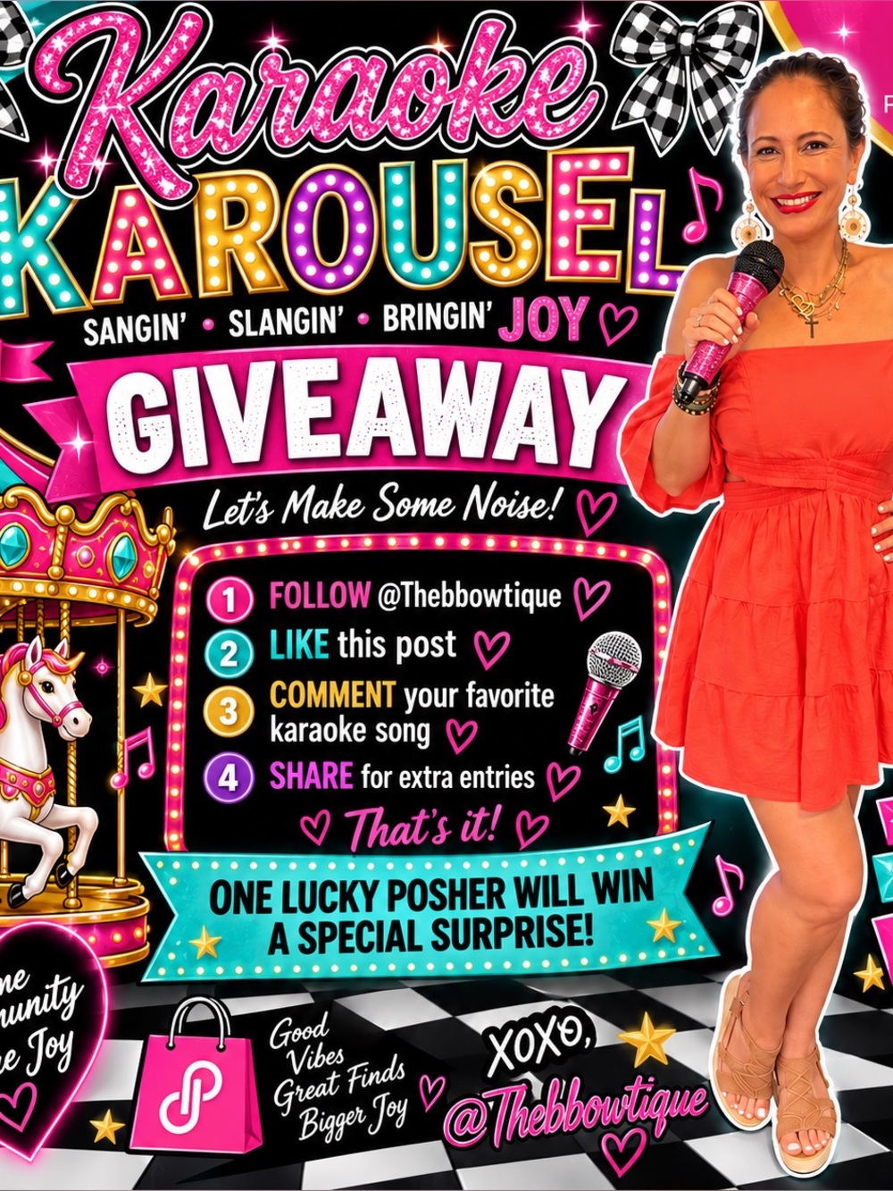 Karaoke Karousel 🎤 Giveaway 🎉